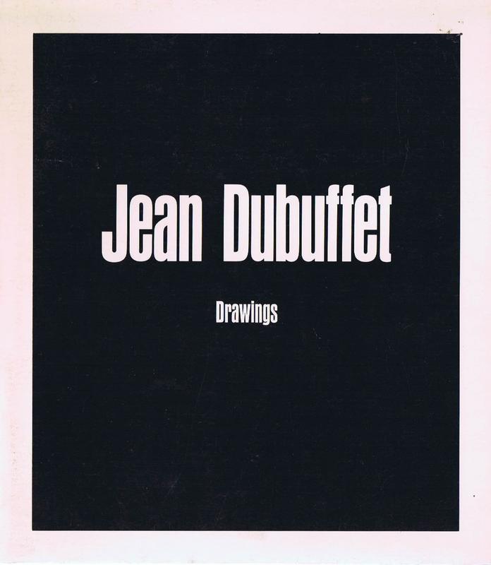 Jean Dubuffet : drawings / introduction by Virginia Allen cover