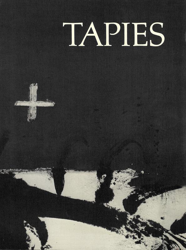 Antoni Tàpies / M. Knoedler & Co. cover