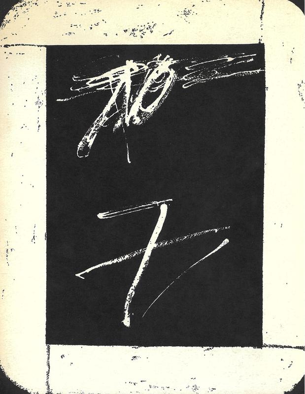 Tàpies / Galerie Stadler cover