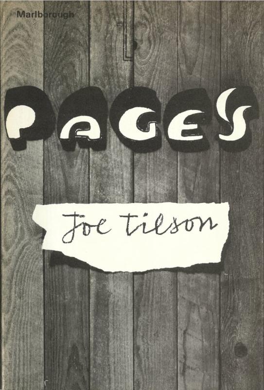 Pages : March - April 1970 / Joe Tilson cover