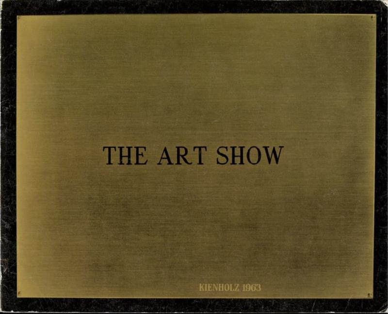 The art show work from the 1960's by Edward Kienholz cover