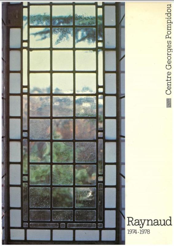 Raynaud : 1974-1978 / Centre Georges Pompidou cover
