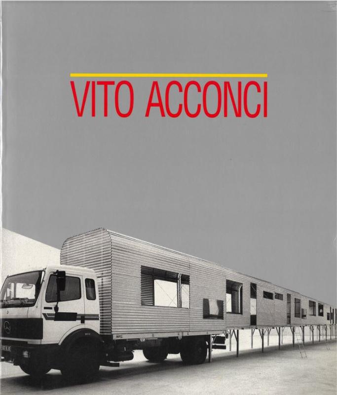Vito Acconci / Museo d'arte Contemporanea Luigi Pecci cover