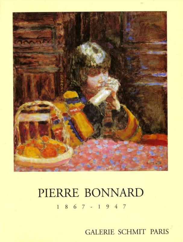 Pierre Bonnard 1867-1947 : 3 mai - 12 juillet 1995 / Galerie Schmit 1995 cover