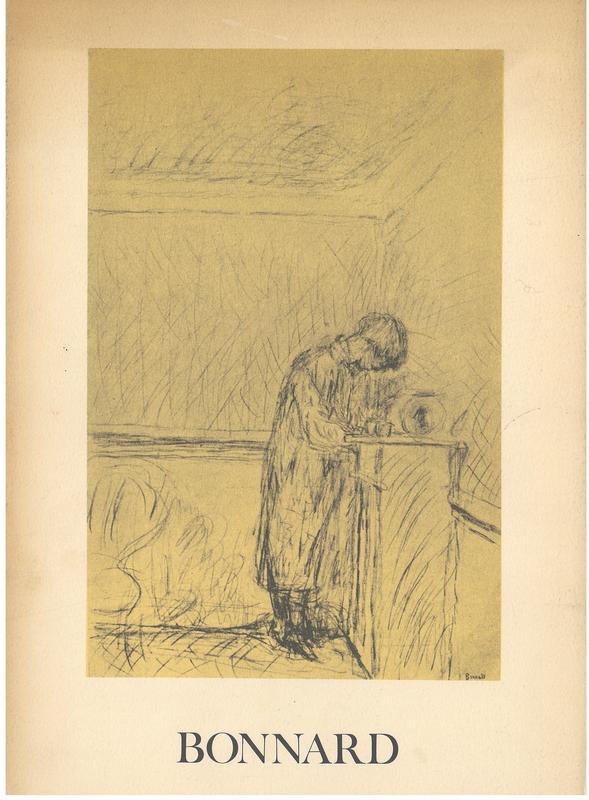 Bonnard : dessins / Galerie Claude-Bernard cover