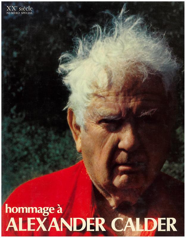 Hommage a Alexander Calder / G. di San Lazzaro cover