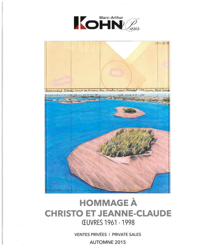 Hommage a Christo et Jeanne-Claude : oeuvres 1961-1998 / Espace Marc-Arthur Kohn cover