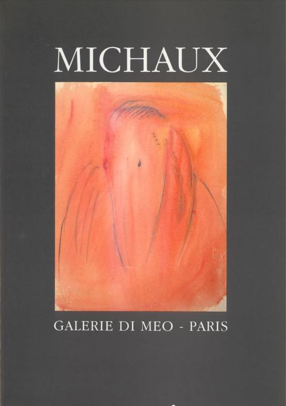 Michaux / Galerie Di Meo ; préface Geneviéve Bonnefoi cover
