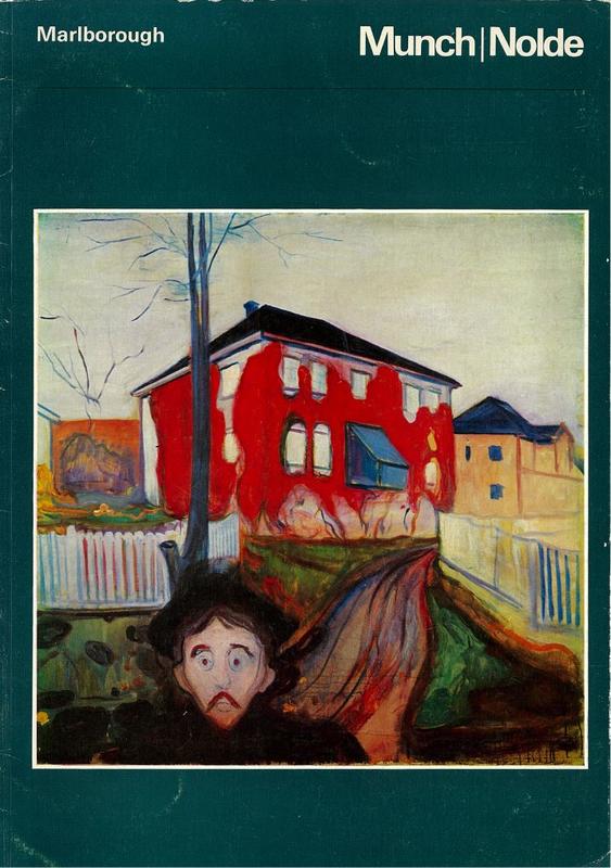 Munch | Nolde : the relationship of their art : oils, watercolours, drawings and graphics, July-August 1969 / Marlborough Fine Art cover