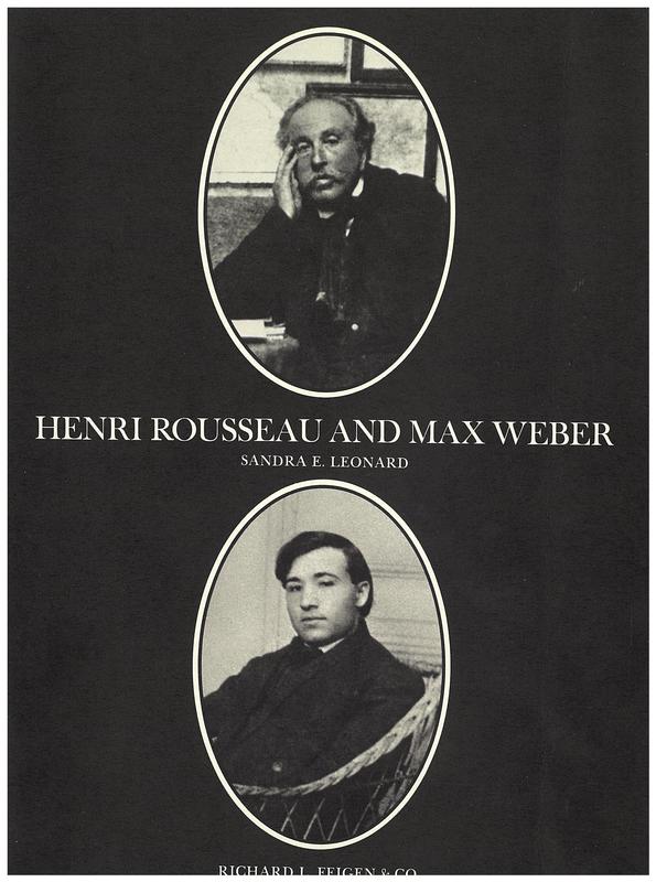 Henri Rousseau and Max Weber / Sandra E. Leonard cover