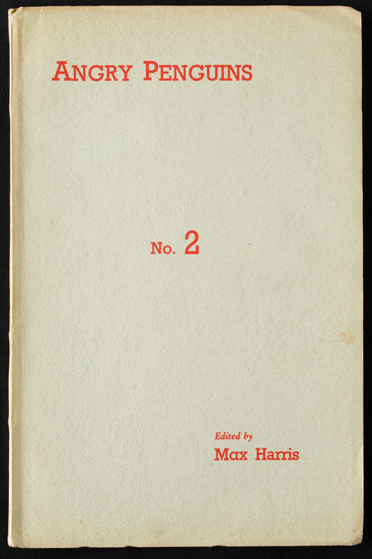 Angry Penguins : no. 2, 1941 / edited by Max Harris cover