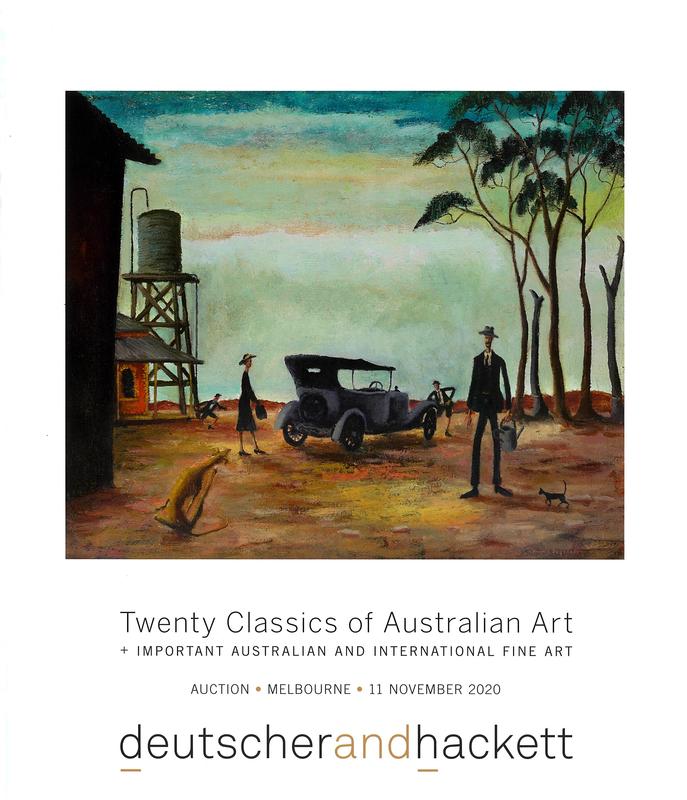 Twenty classics of Australian art + Important Australian and international fine art auction : Melbourne, 11 November 2020 / Deutscher and Hackett cover