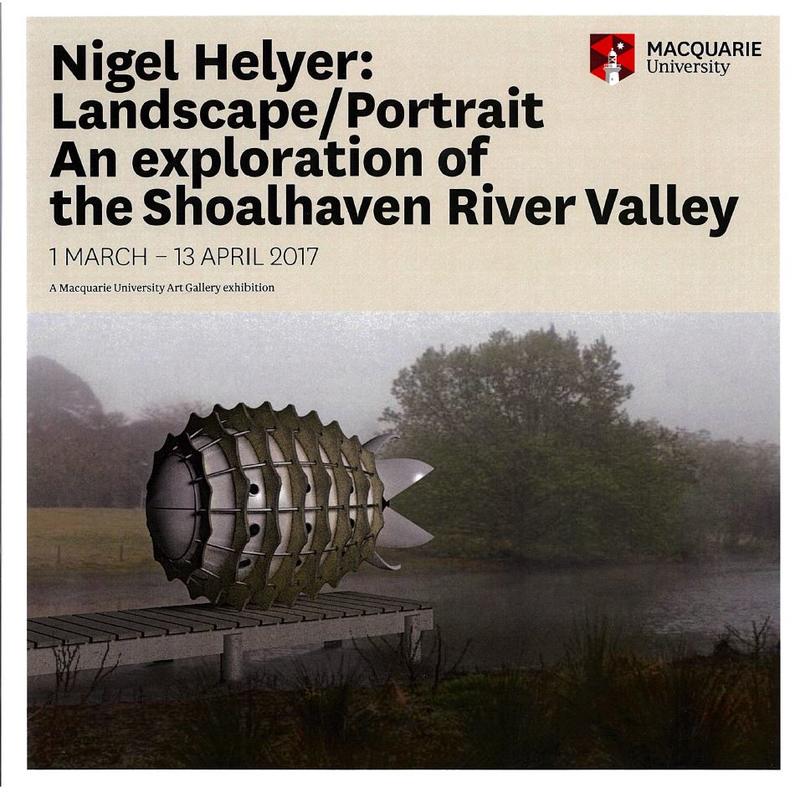 Nigel Helyer : landscape/portrait : an exploration of the Shoalhaven River Valley cover