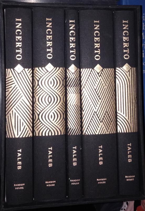 Incerto / Nassim Nicholas Taleb cover