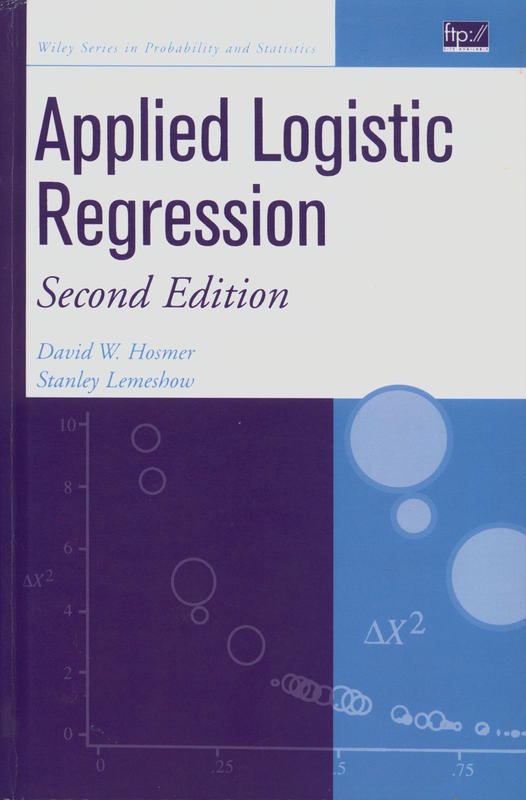 Applied logistic regression / David W. Hosmer, Stanley Lemeshow cover