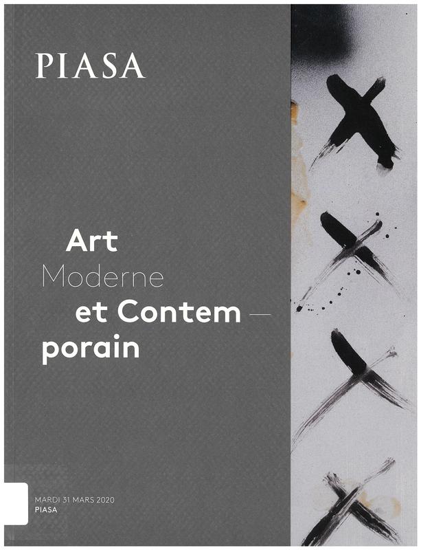Art moderne et contemporain : vente 31 mars 2020 / PIASA cover