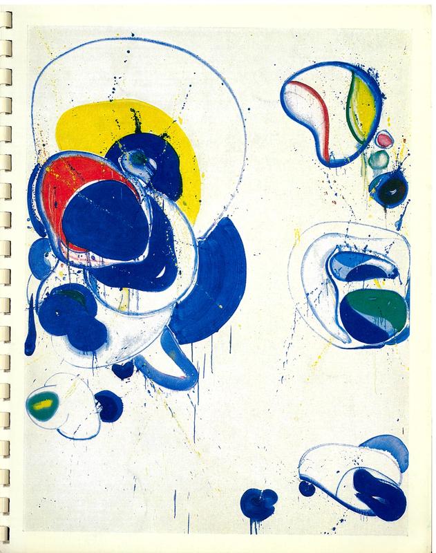 Sam Francis : exhibition of oil paintings and coloured drawings from 1962 to 1966 done in Tokyo and Los Angeles : February 28 to March 18, 1967 / Pierre Matisse Gallery cover