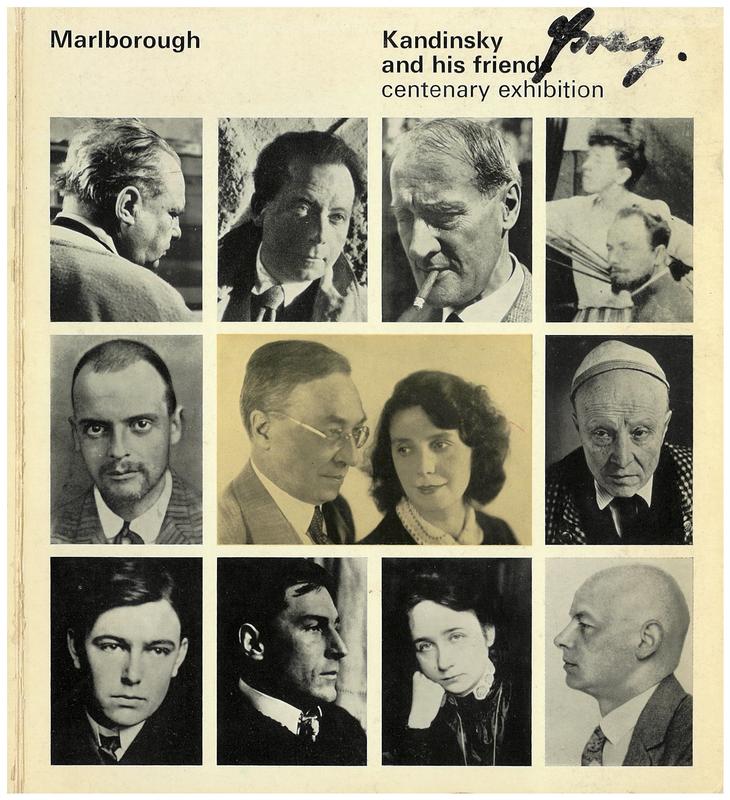 Kandinsky and his friends : centenary exhibition / Marlborough Fine Art cover