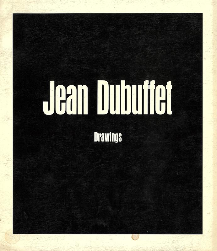 Jean Dubuffet : drawings / introduction by Virginia Allen cover