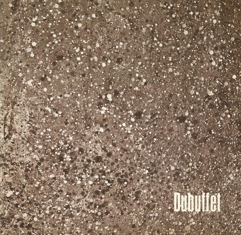 Dubuffet : a selection cover