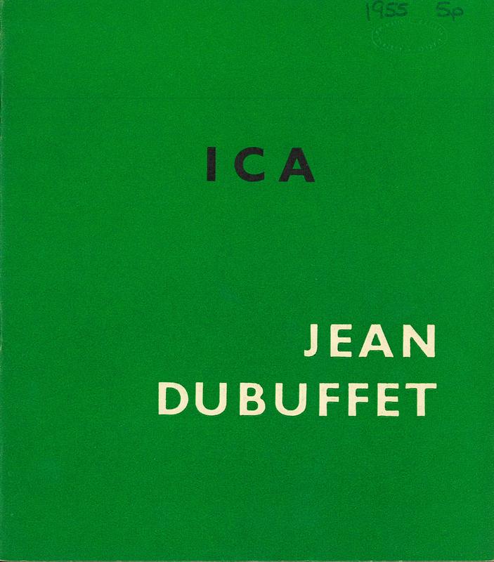 Exhibition of paintings, drawings, sculptures / by Jean Dubuffet cover