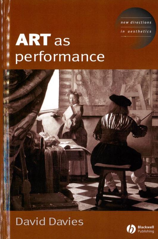 Art as performance / David Davies cover