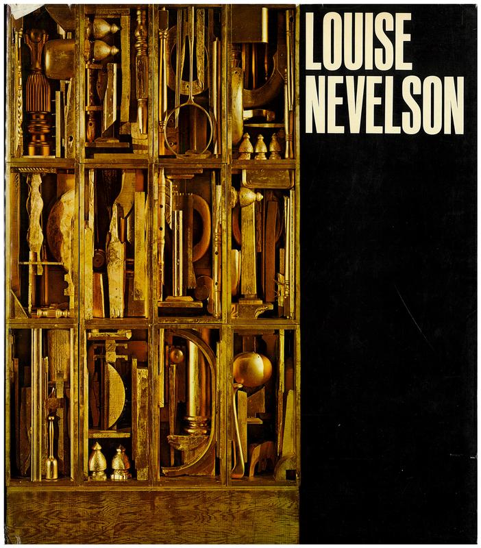 Louise Nevelson / Arnold B. Glimcher cover