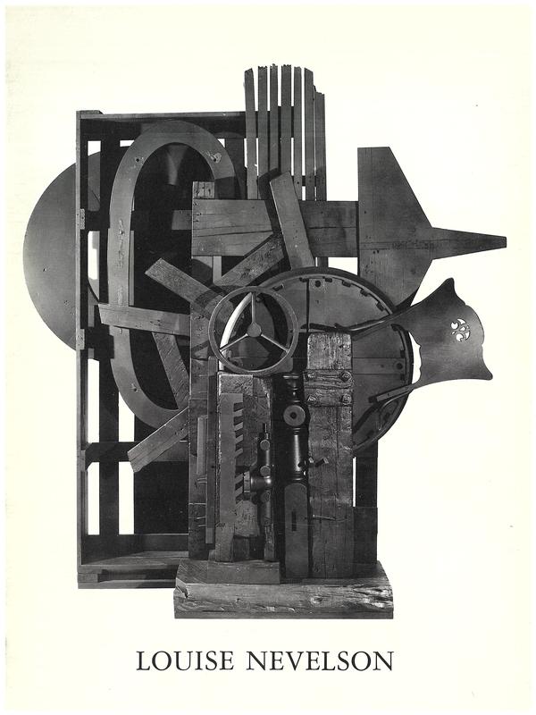 Louise Nevelson / [introduction by Diana MacKowan] cover