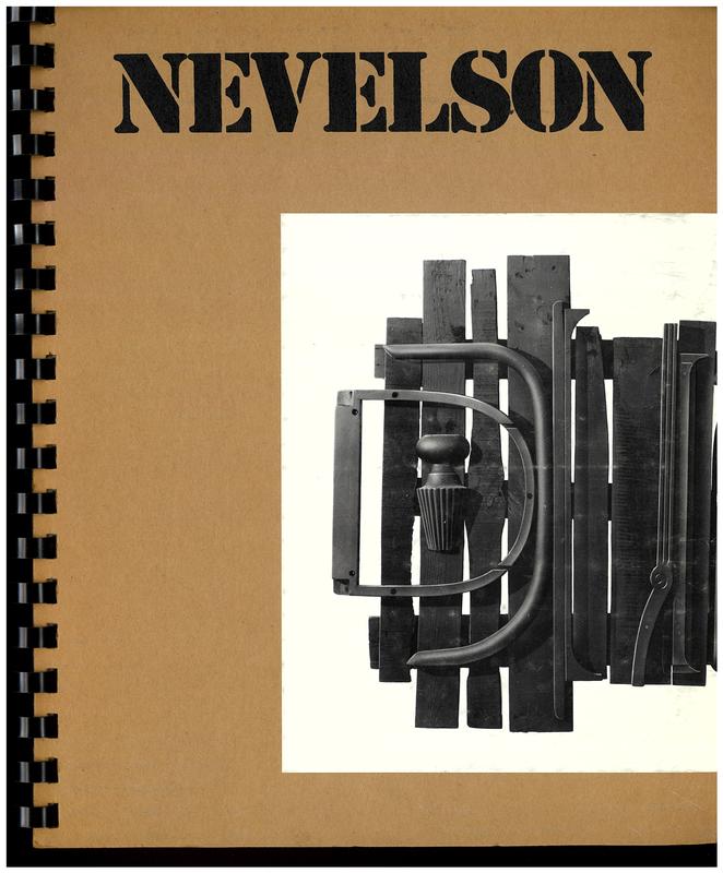 Nevelson : sky gates and collages / Louise Nevelson cover