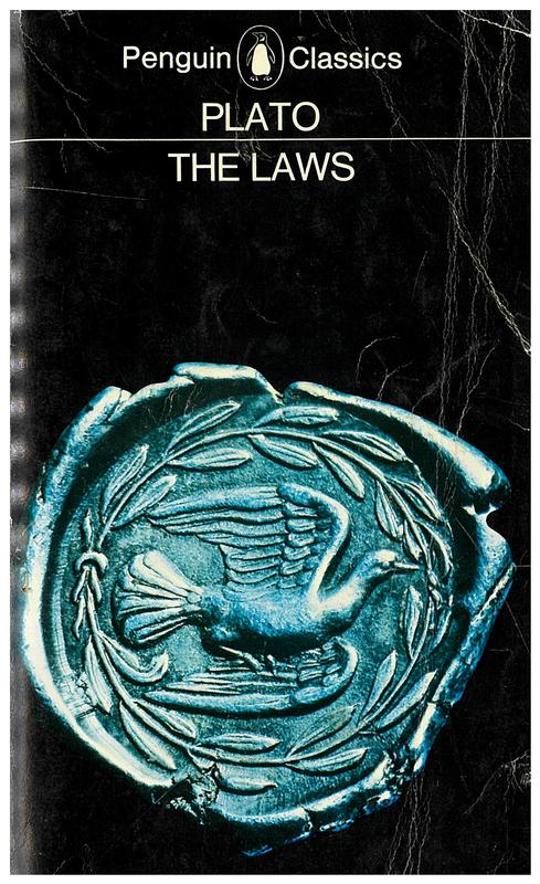 Plato : the laws / translated with an introduction by Trevor J. Saunders cover