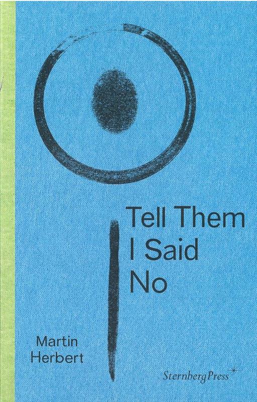 Tell them I said no / Martin Herbert cover