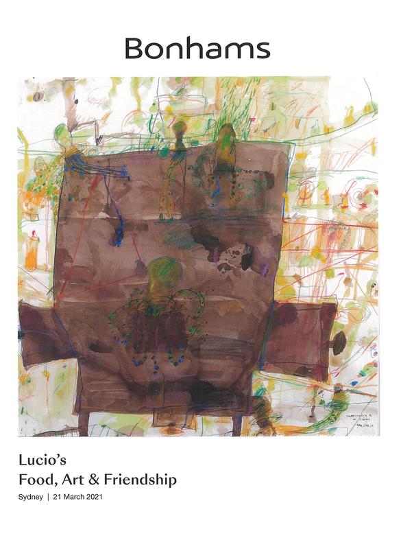 Lucio's food, art & friendship : Sydney, 21 March 2012 / Bonhams cover