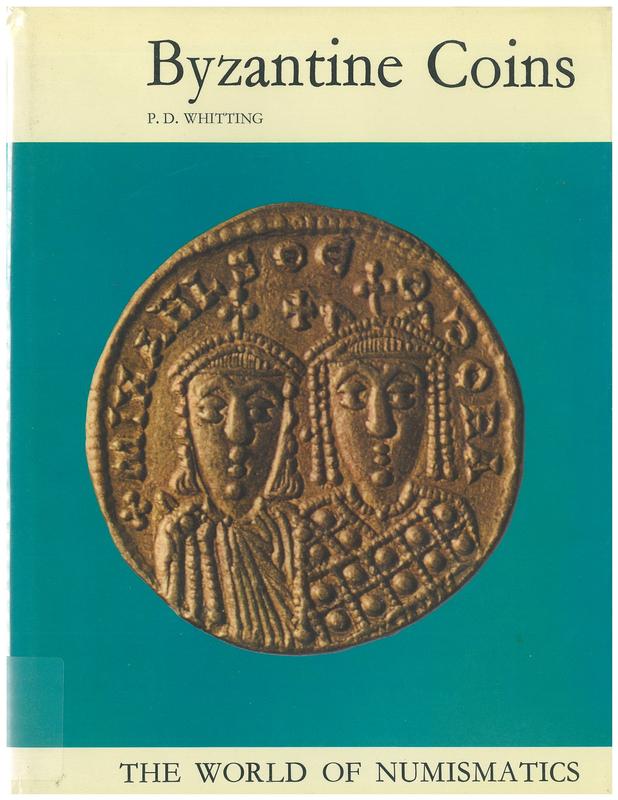 Byzantine coins / P. D. Whitting cover