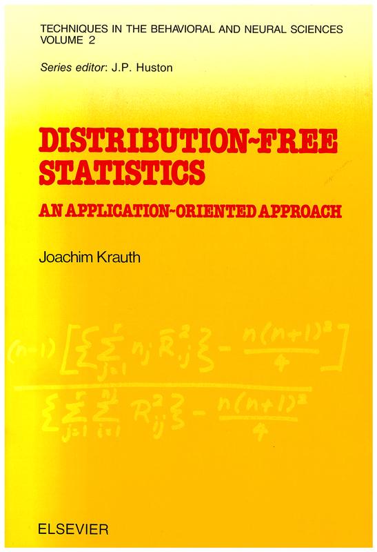 Distribution-free statistics : an application-oriented approach / Joachim Krauth cover