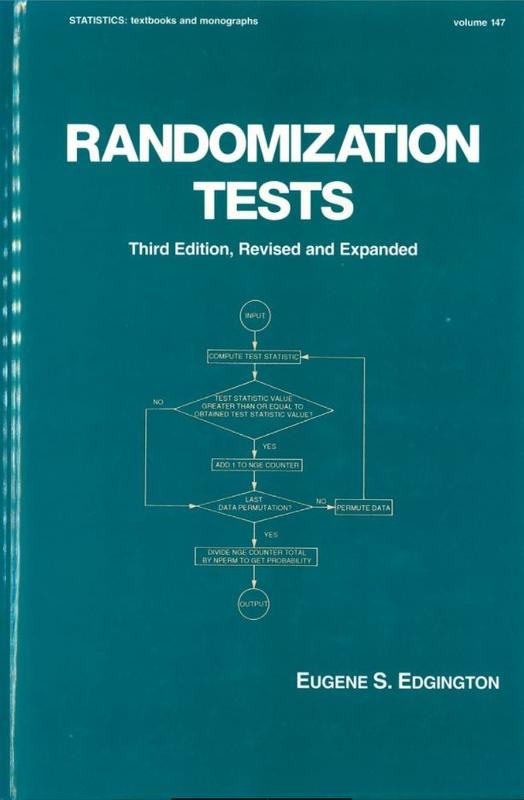 Randomization tests / Eugene S. Edgington cover