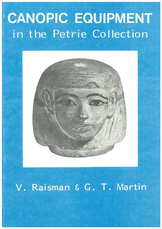 Canopic equipment in the Petrie Collection cover