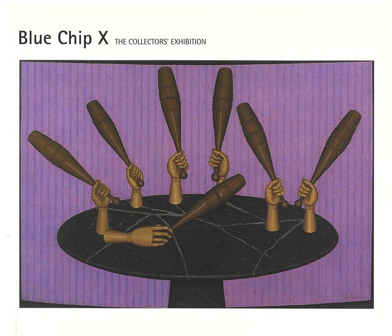 Blue chip X : the collectors' exhibition / Niagara Galleries Melbourne cover