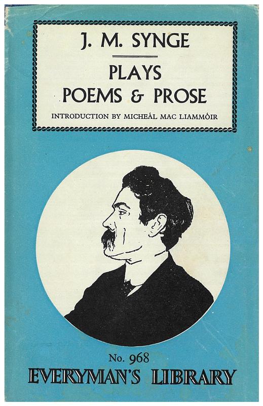 J. M. Synge's plays, poems, and prose / introduction by Micheal Mac Liammoir cover