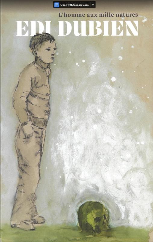 Edi Dubien : L'homme aux mille natures = Edi Dubien : the man of a thousand natures cover