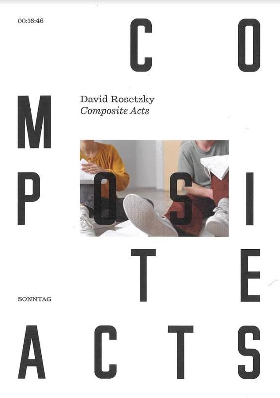 David Rosetzky : composite acts / with Jo Lloyd [and 7 others] cover