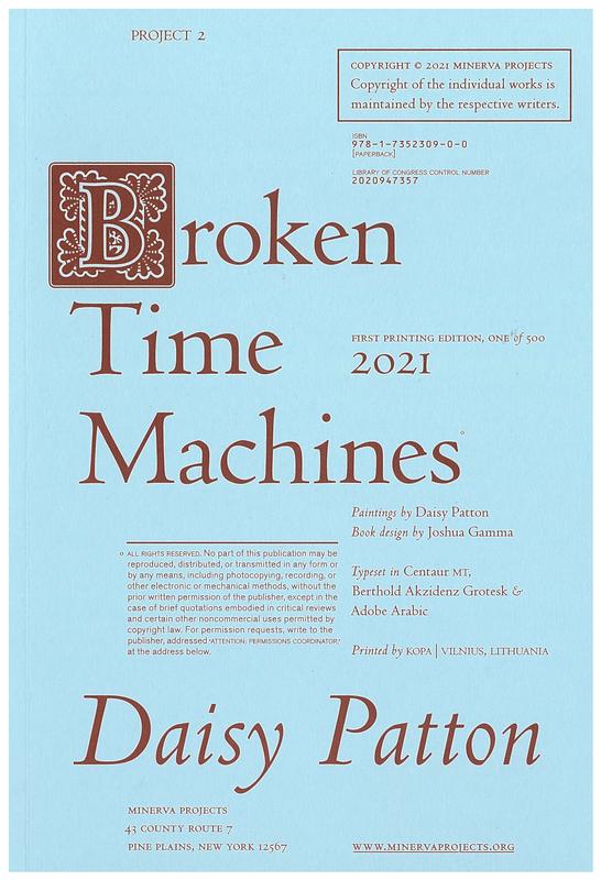 Broken time machines / Daisy Patton cover