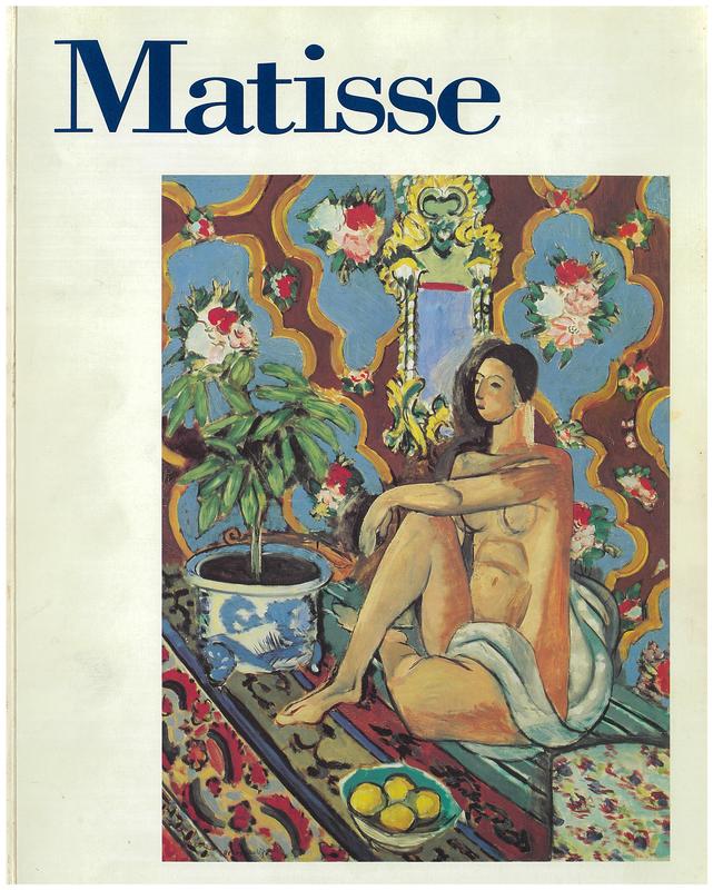 Matisse / edited by Caroline Turner and Roger Benjamin cover