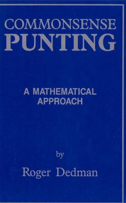 Commonsense punting : a mathematical approach / Roger Dedman cover