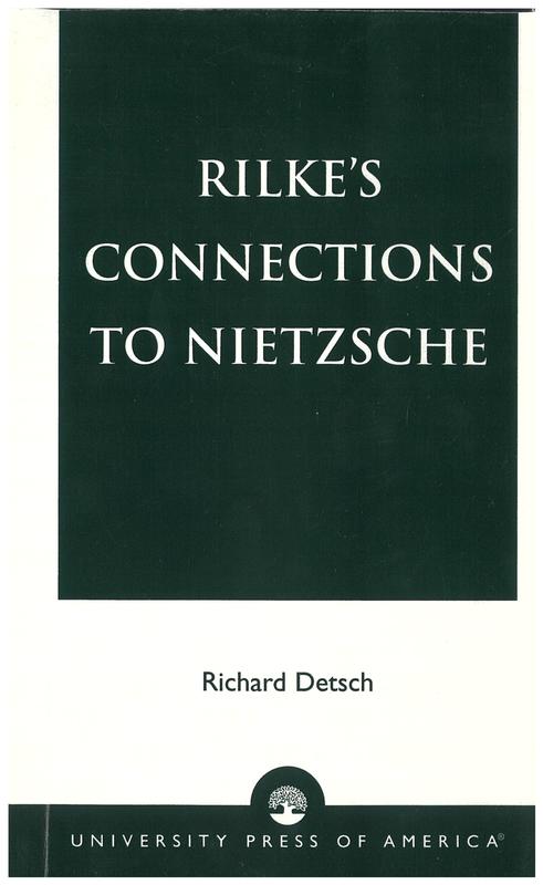 Rilke's connections to Nietzsche / Richard Detsch cover