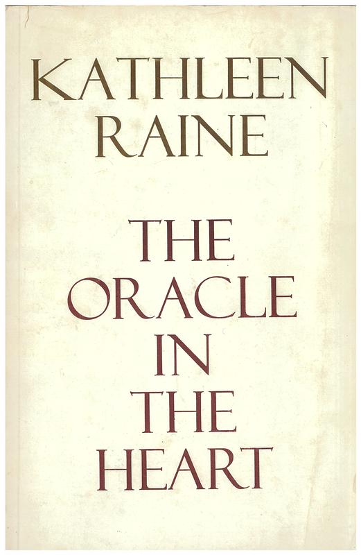 The oracle in the heart : and other poems, 1975-1978 / Kathleen Raine cover