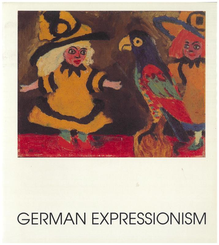 German expressionism : the colours of desire / [Art Gallery of New South Wales] cover