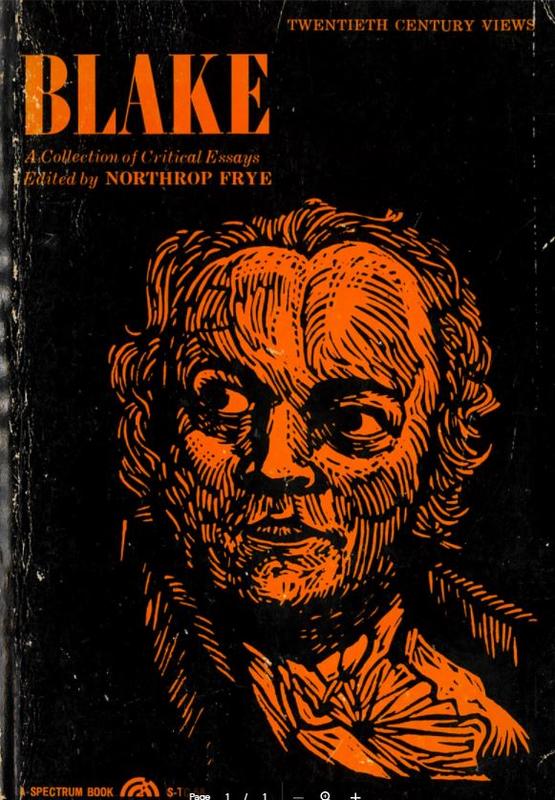 Blake : a collection of critical essays / edited by Northrop Frye cover