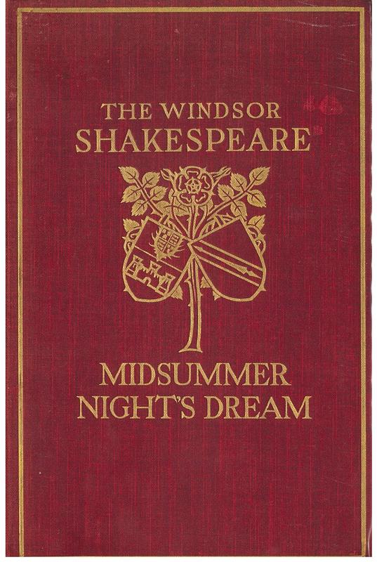 A midsummer-night's dream / [William Shakespeare] ; edited with notes by Henry N. Hudson cover