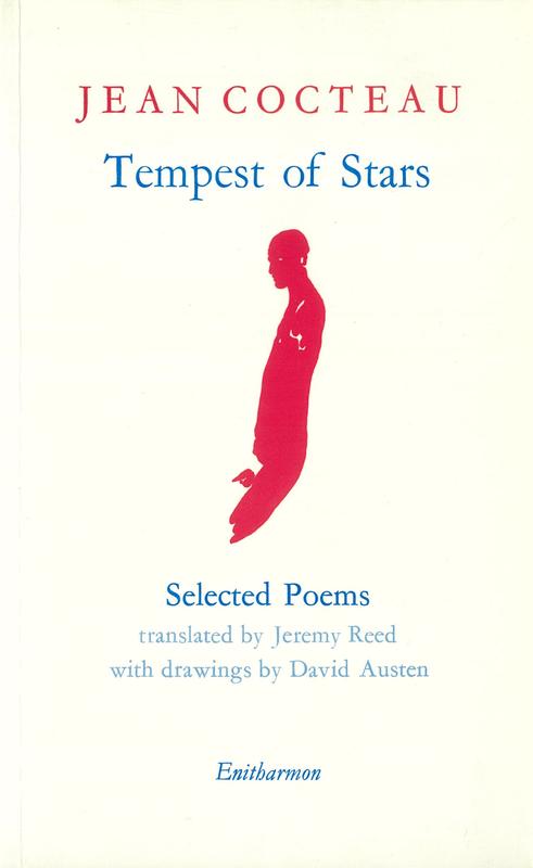 Tempest of stars : selected poems / Jean Cocteau ; translated by Jeremy Reed ; drawings by David Austen cover