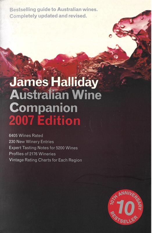 Australian wine companion 2007 / James Halliday cover